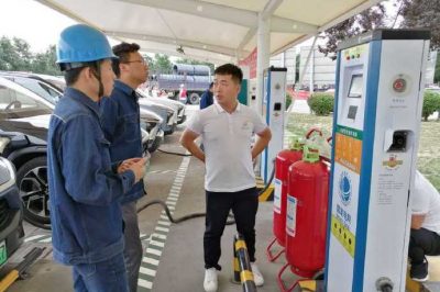 渭南供電公司保障電動(dòng)汽車(chē)挑戰(zhàn)賽