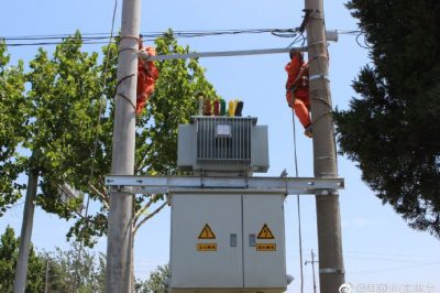 膠州市供電公司加大農(nóng)網(wǎng)升級改造力度