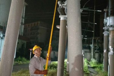 變電運(yùn)維對檀雷桔南I線，檀雷桔南II線停電操作，配合線路零點(diǎn)搶修