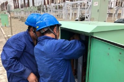 國網天府新區(qū)供電公司：220千伏大面變電站開展蓉大南北間隔預試維護工作