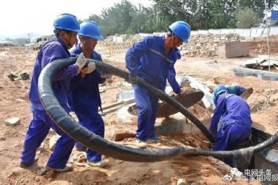 供電公司：檢查供電線路、農(nóng)網(wǎng)改造、現(xiàn)場敷設(shè)電纜