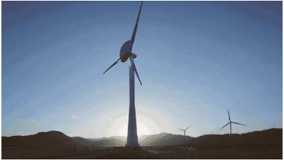 轉一圈發(fā)一度電，風力發(fā)電真的很牛