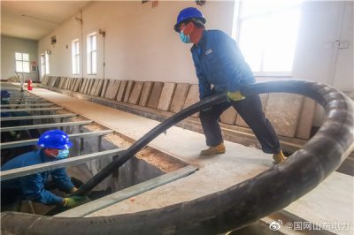 鋪設(shè)高壓電纜 組裝調(diào)試高低壓開關(guān)柜