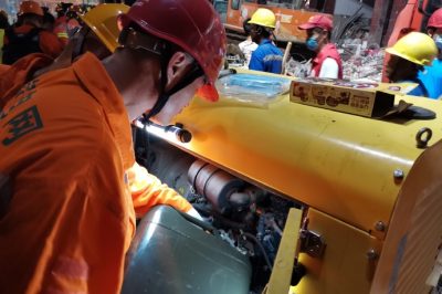 事故現(xiàn)場及至醫(yī)院沿途應急照明部署到位